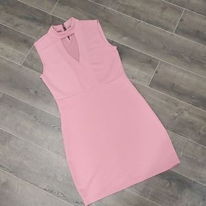 No Boundaries Blush cocktail dress